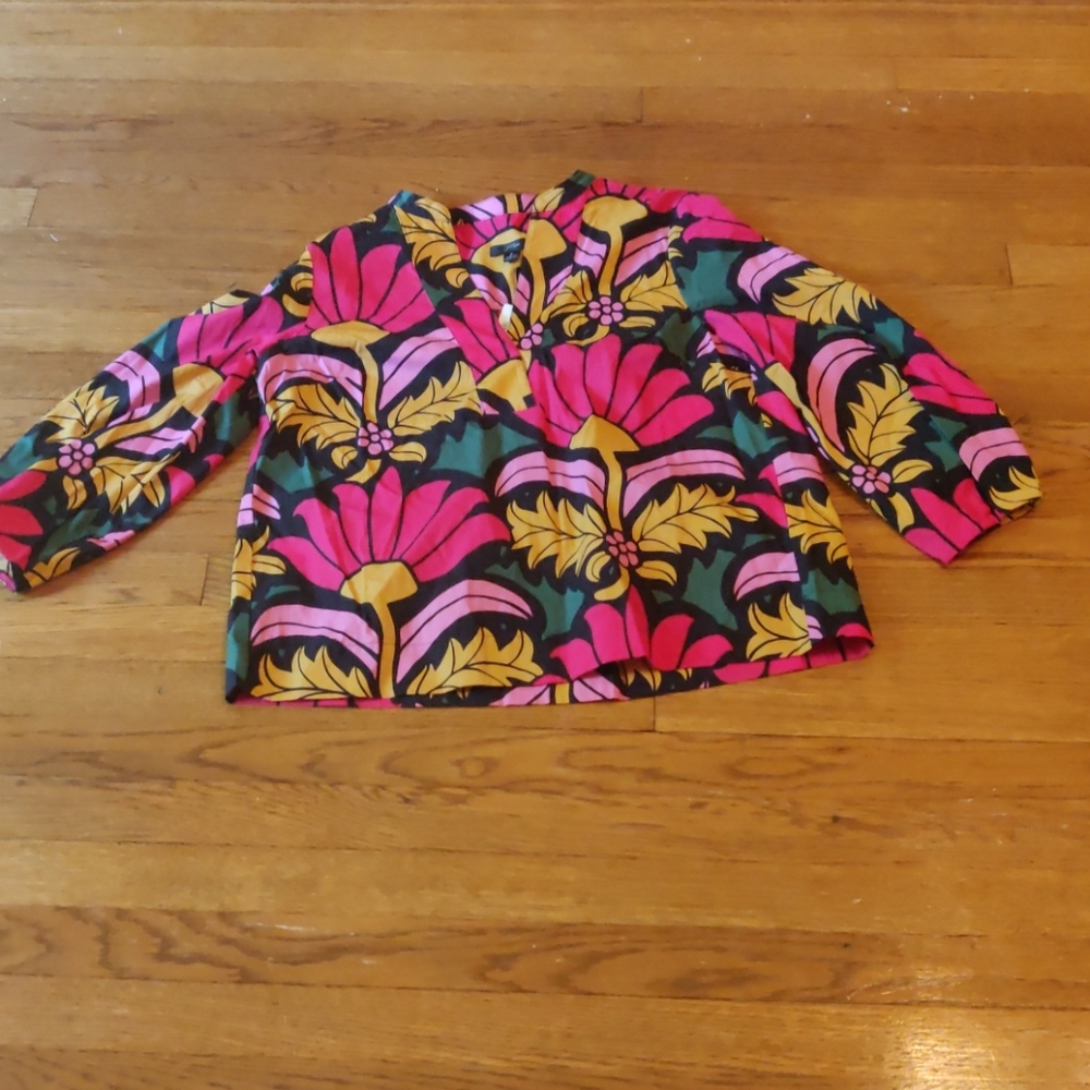 NWT j.crew top multicolor Small